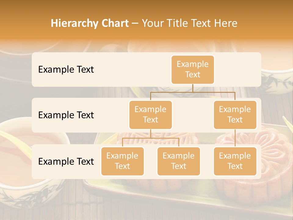Decoration Chinese Almond PowerPoint Template