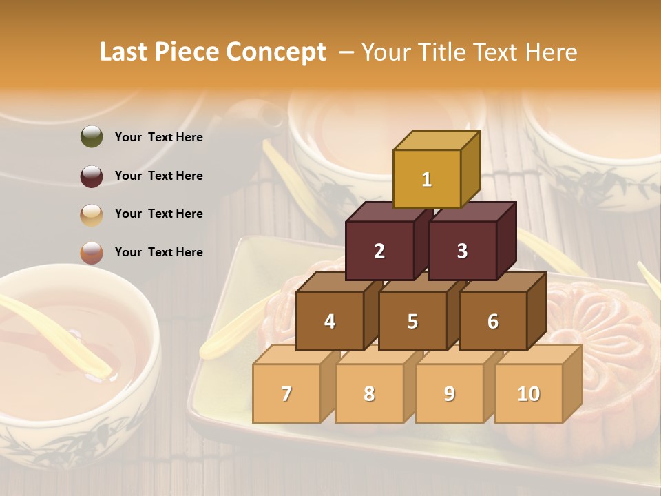 Decoration Chinese Almond PowerPoint Template