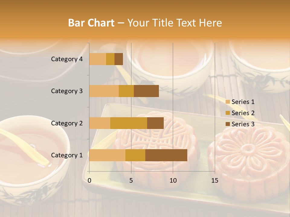 Decoration Chinese Almond PowerPoint Template
