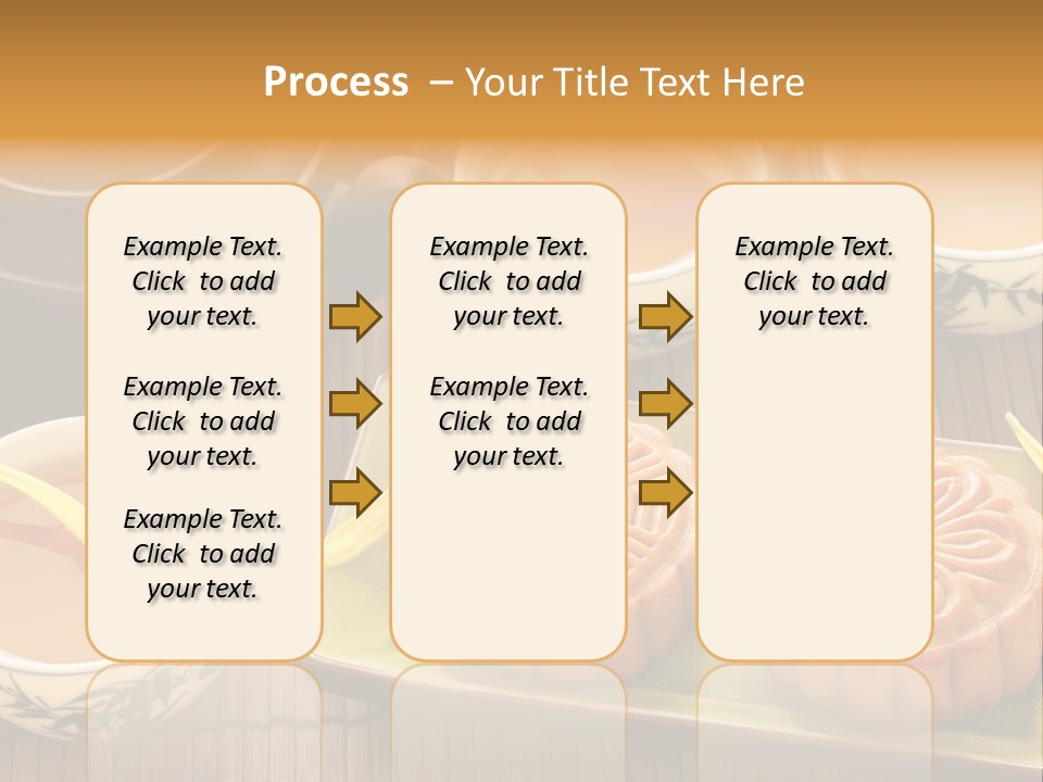 Decoration Chinese Almond PowerPoint Template