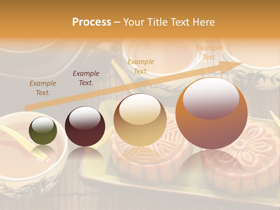 Decoration Chinese Almond PowerPoint Template