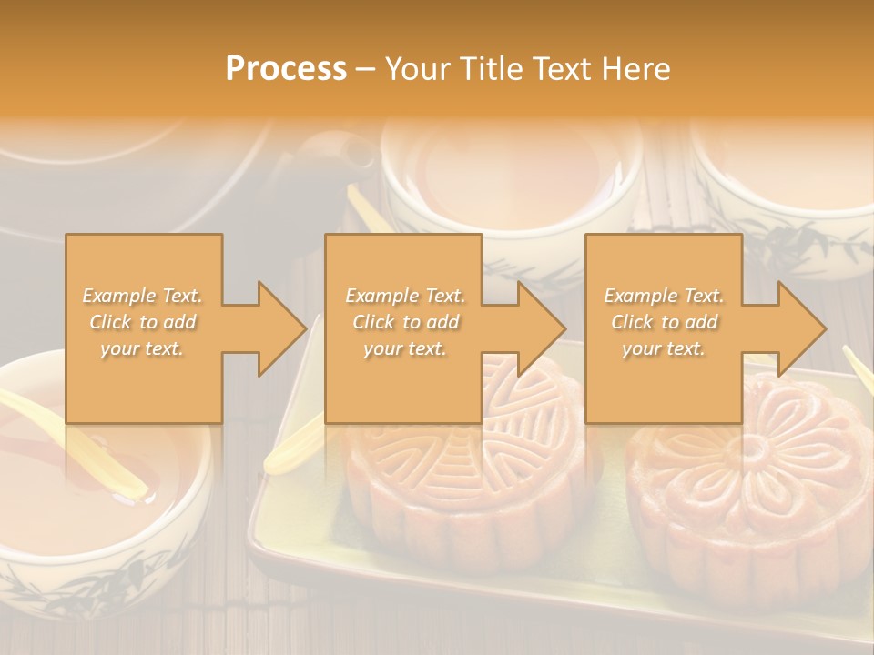 Decoration Chinese Almond PowerPoint Template