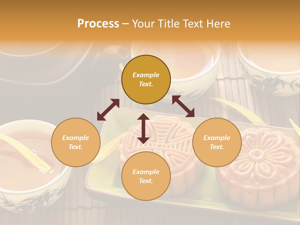 Decoration Chinese Almond PowerPoint Template