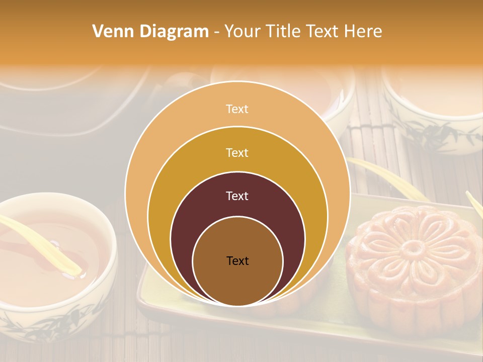 Decoration Chinese Almond PowerPoint Template