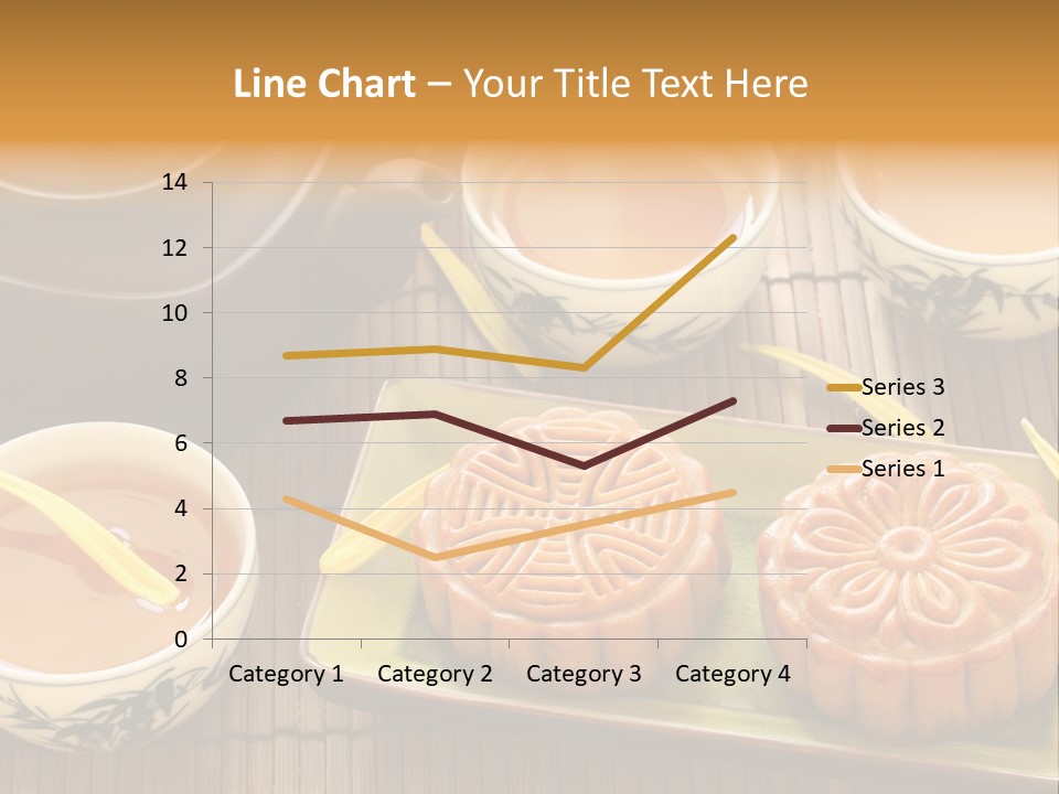 Decoration Chinese Almond PowerPoint Template
