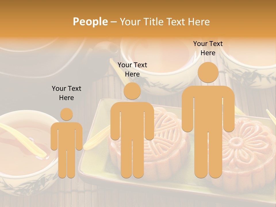 Decoration Chinese Almond PowerPoint Template