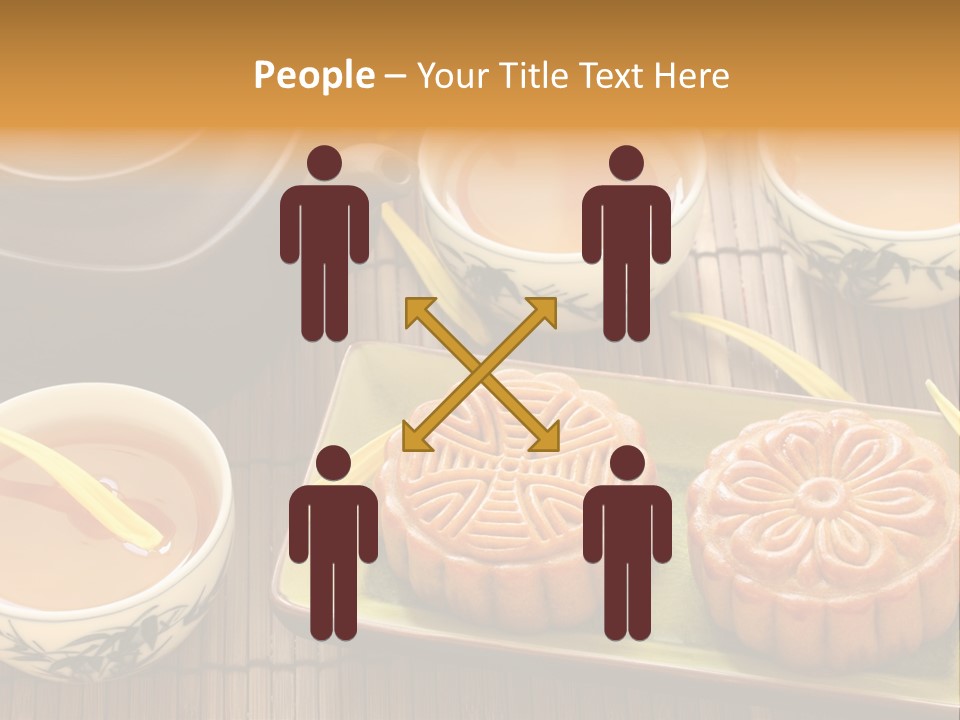 Decoration Chinese Almond PowerPoint Template