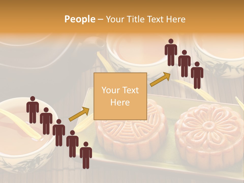 Decoration Chinese Almond PowerPoint Template