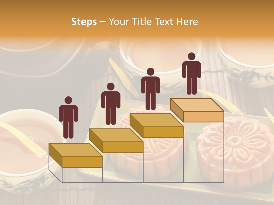 Decoration Chinese Almond PowerPoint Template