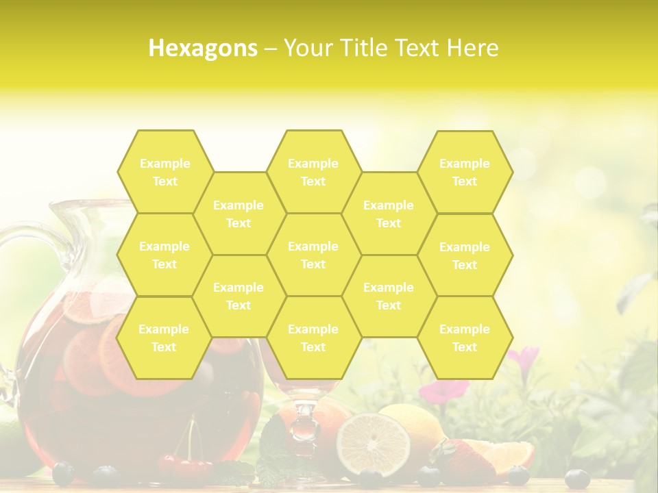 Homemade Relax Leaves PowerPoint Template