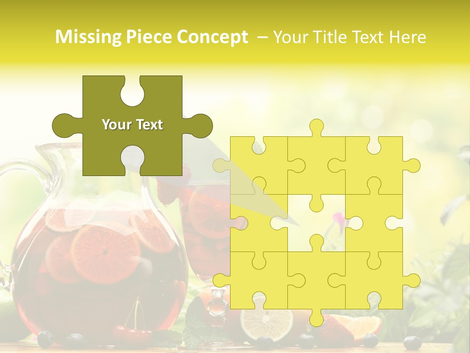 Homemade Relax Leaves PowerPoint Template