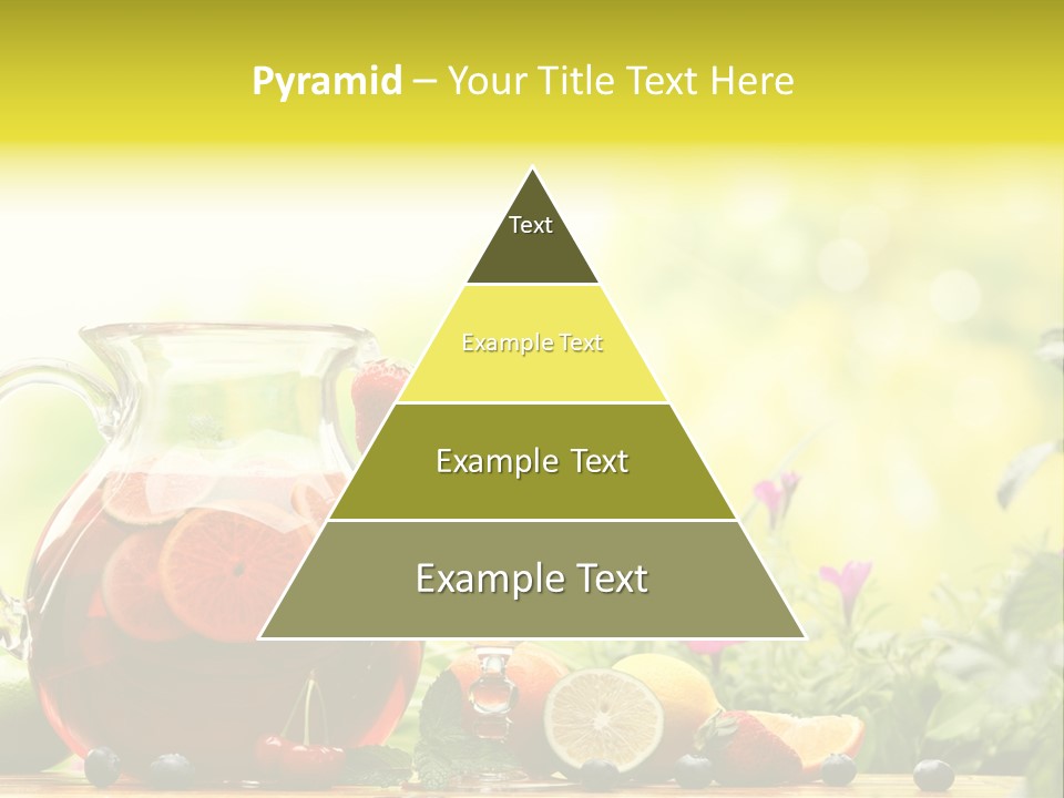 Homemade Relax Leaves PowerPoint Template