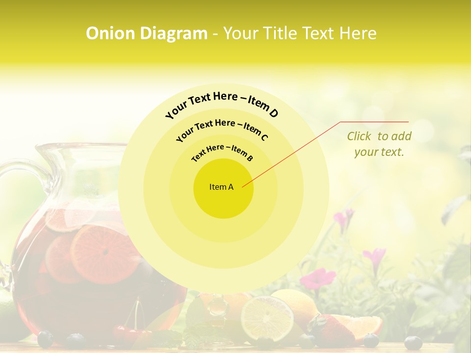 Homemade Relax Leaves PowerPoint Template