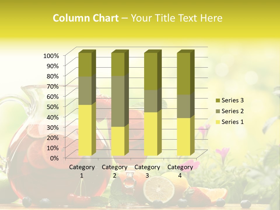 Homemade Relax Leaves PowerPoint Template