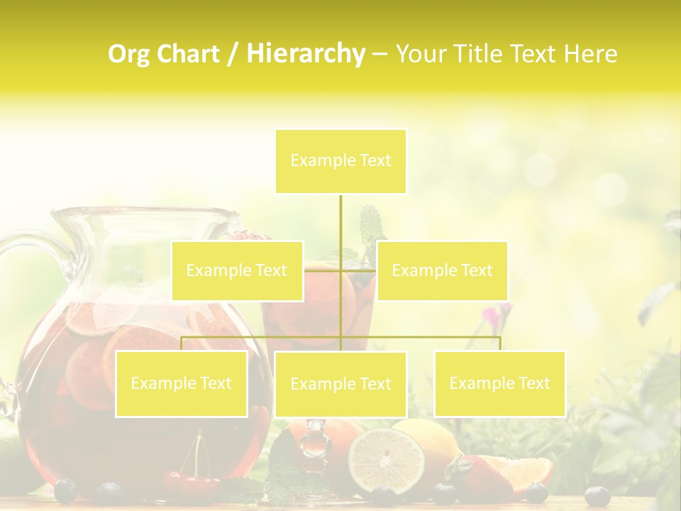 Homemade Relax Leaves PowerPoint Template