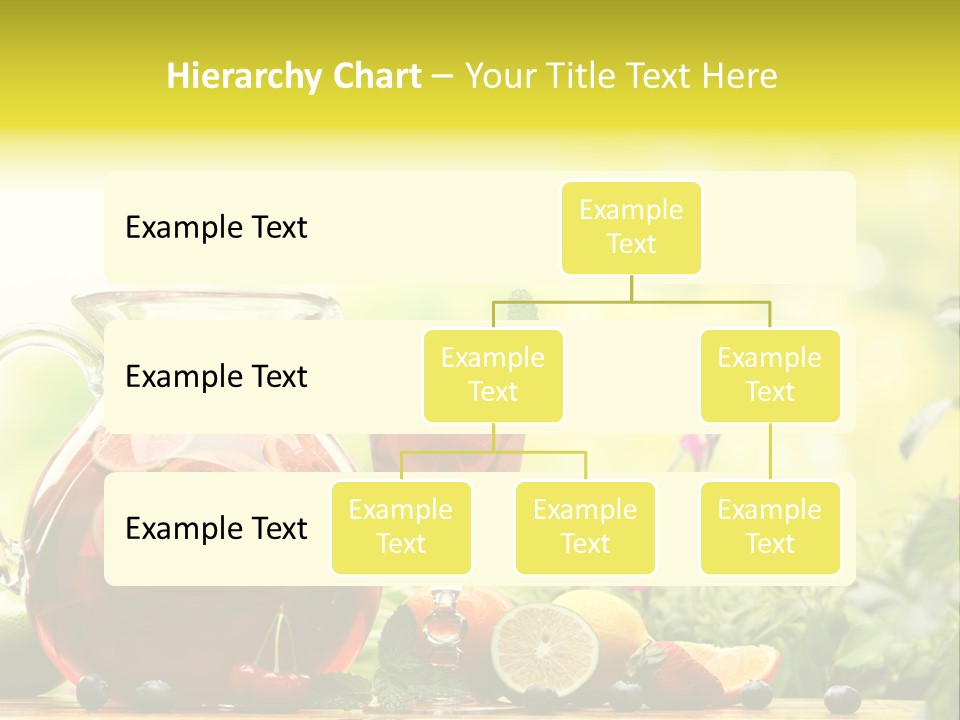 Homemade Relax Leaves PowerPoint Template