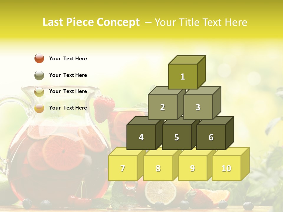 Homemade Relax Leaves PowerPoint Template