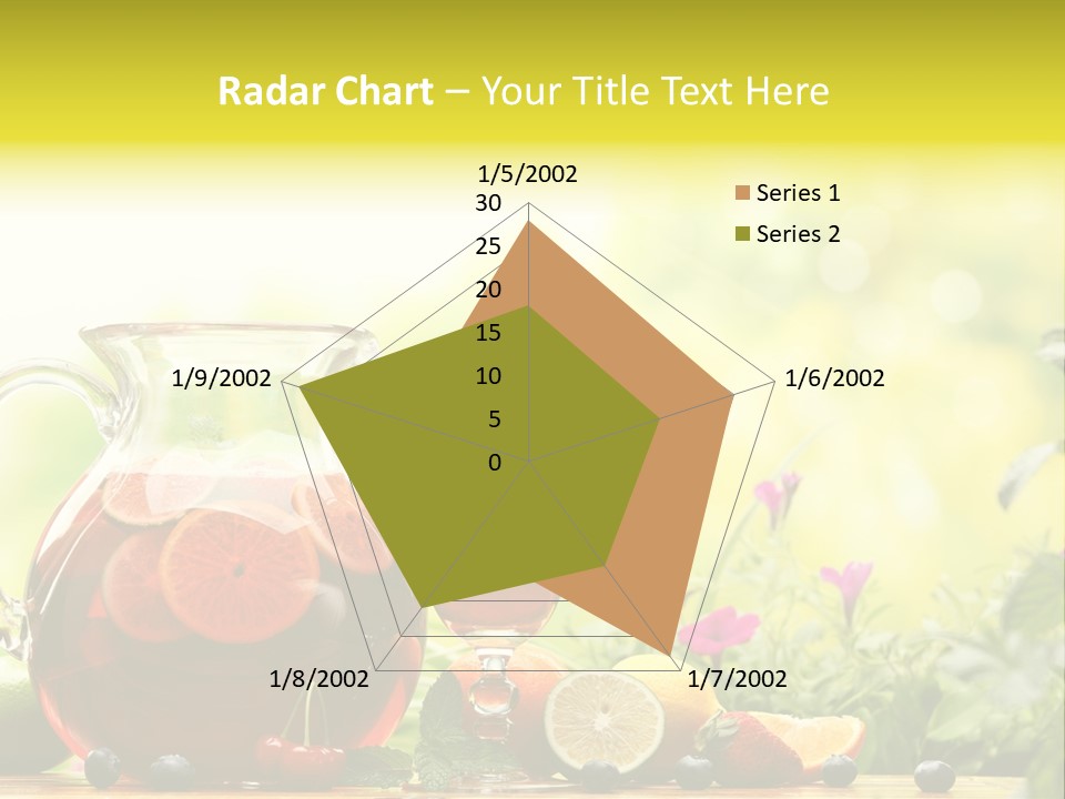 Homemade Relax Leaves PowerPoint Template