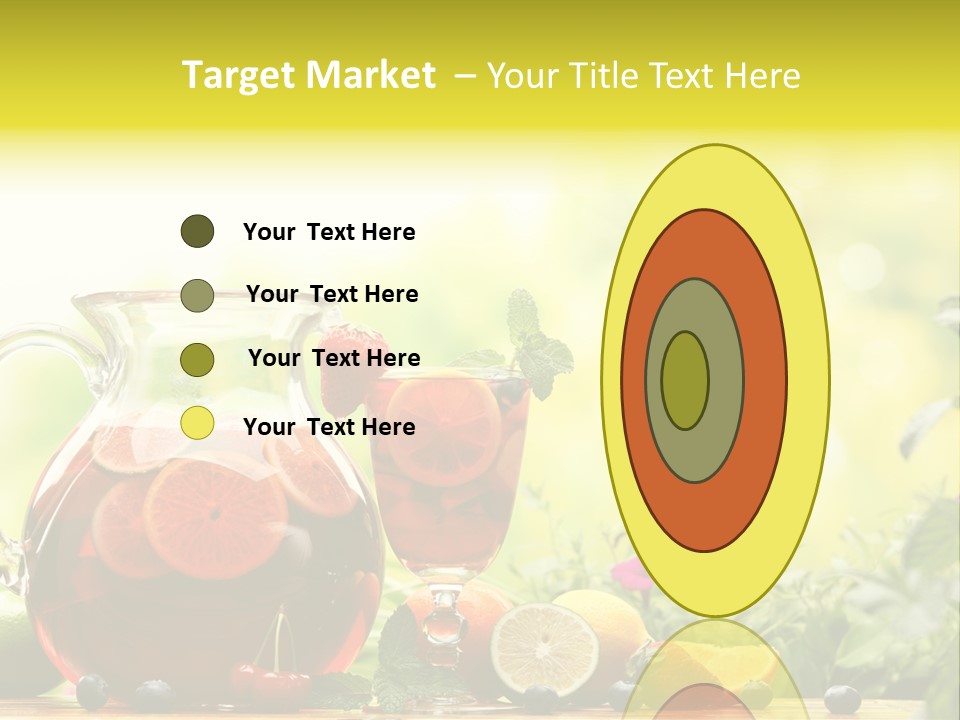 Homemade Relax Leaves PowerPoint Template