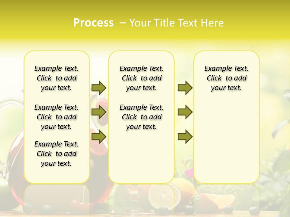 Homemade Relax Leaves PowerPoint Template