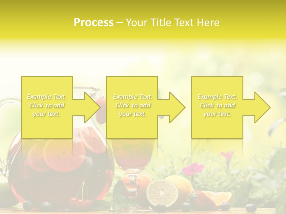 Homemade Relax Leaves PowerPoint Template