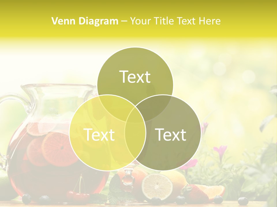 Homemade Relax Leaves PowerPoint Template