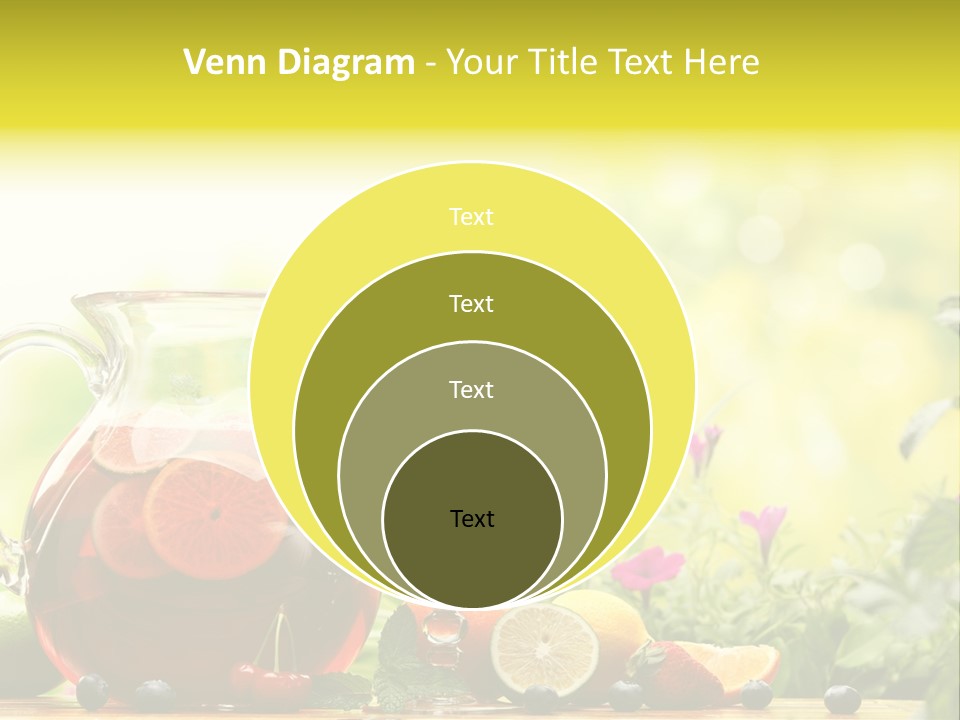 Homemade Relax Leaves PowerPoint Template