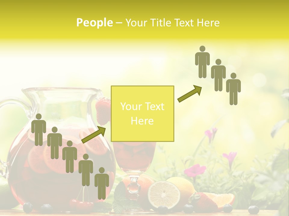 Homemade Relax Leaves PowerPoint Template