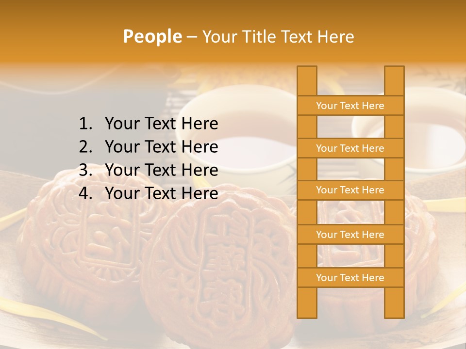 China Holiday Mooncake PowerPoint Template