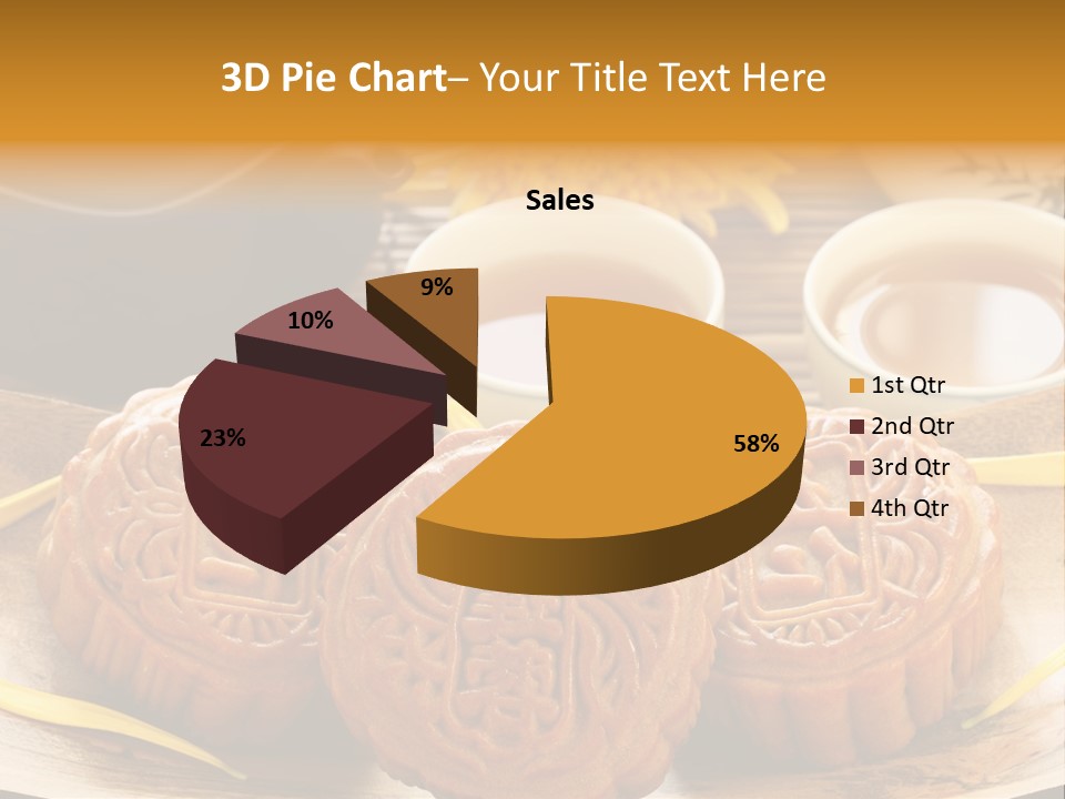 China Holiday Mooncake PowerPoint Template