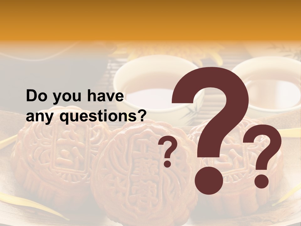 China Holiday Mooncake PowerPoint Template