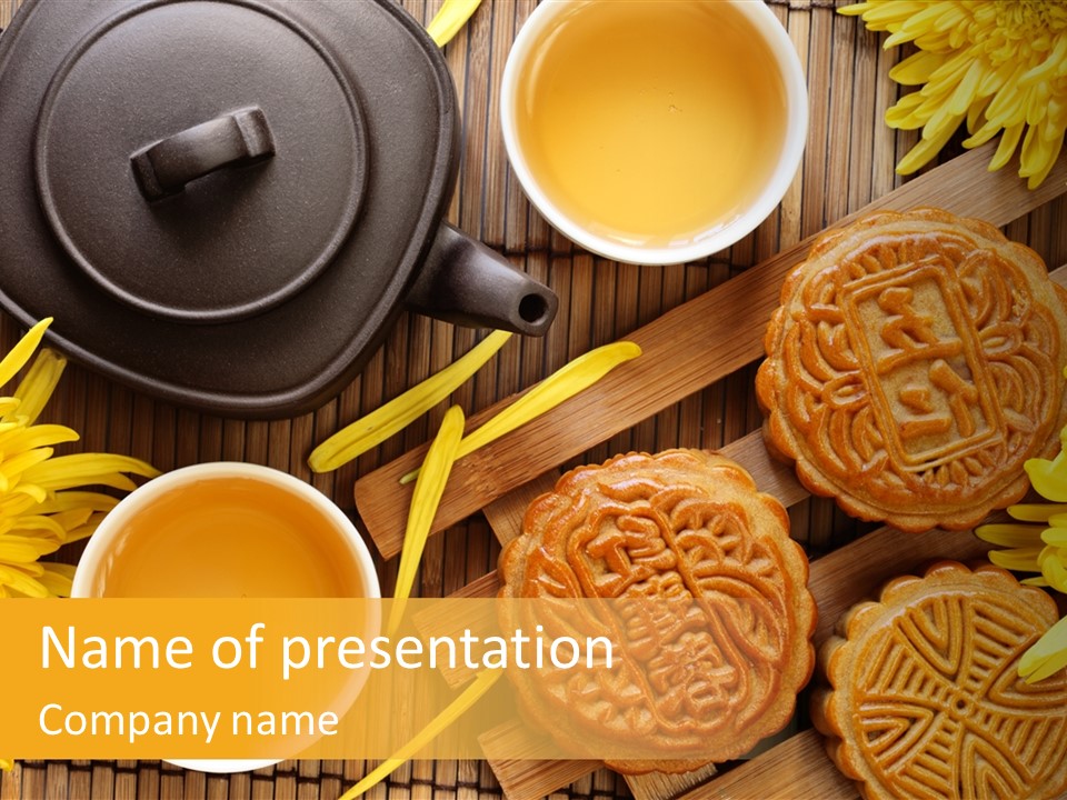 Pastry Chinese Asian PowerPoint Template