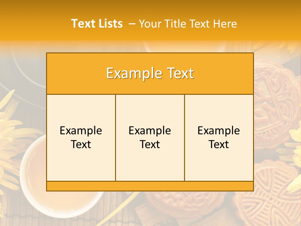 Pastry Chinese Asian PowerPoint Template
