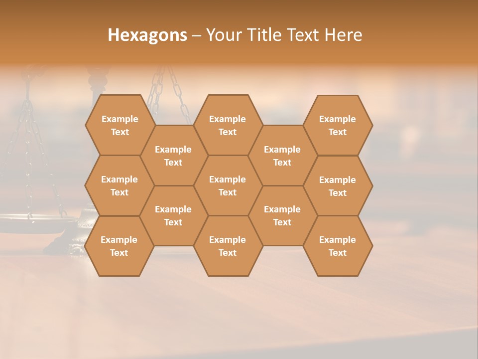 Courthouse Concept Judge PowerPoint Template