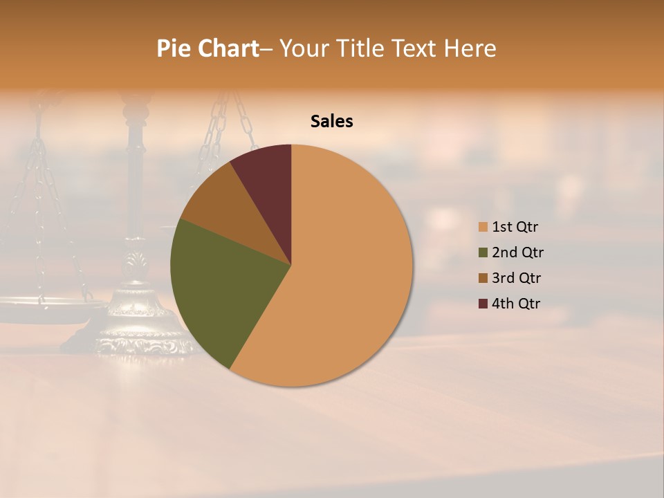 Courthouse Concept Judge PowerPoint Template
