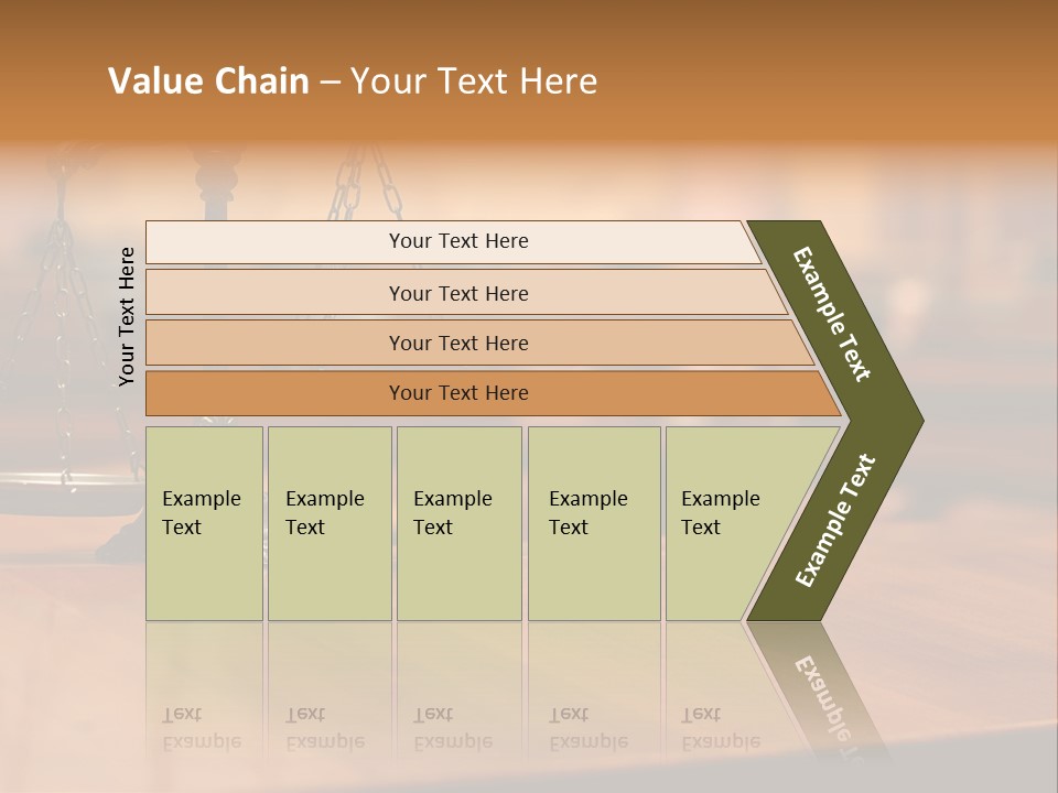 Courthouse Concept Judge PowerPoint Template