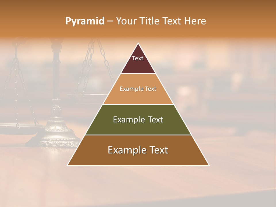 Courthouse Concept Judge PowerPoint Template