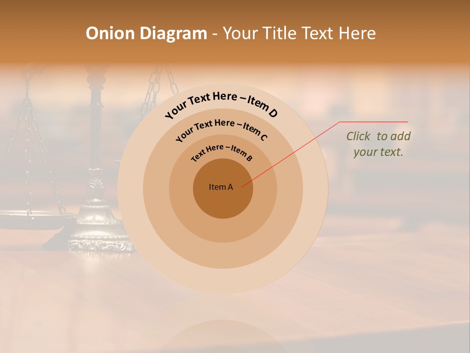 Courthouse Concept Judge PowerPoint Template