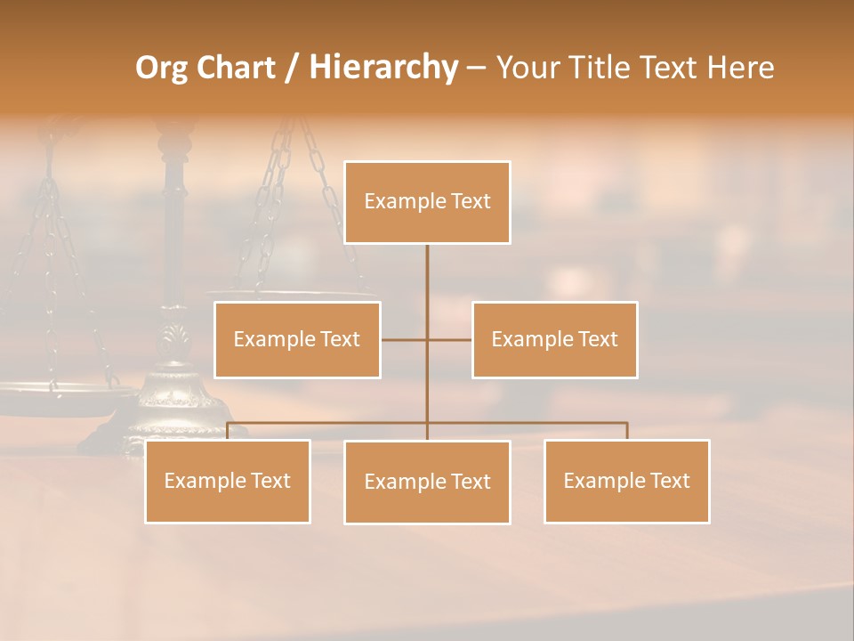 Courthouse Concept Judge PowerPoint Template