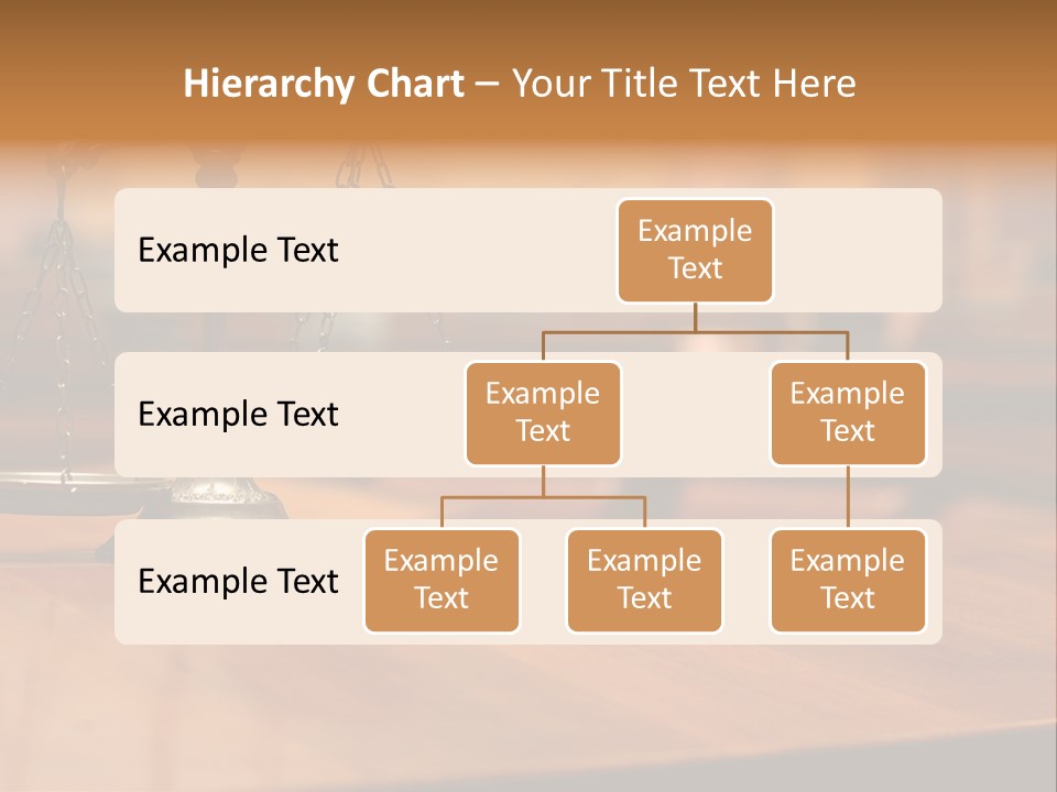 Courthouse Concept Judge PowerPoint Template