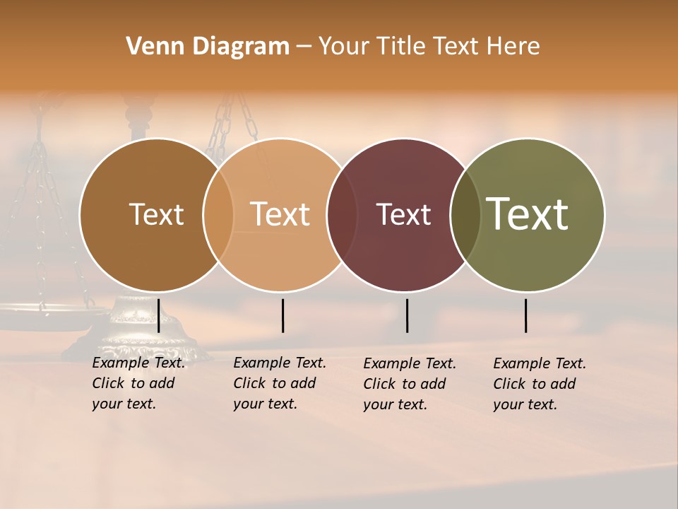 Courthouse Concept Judge PowerPoint Template