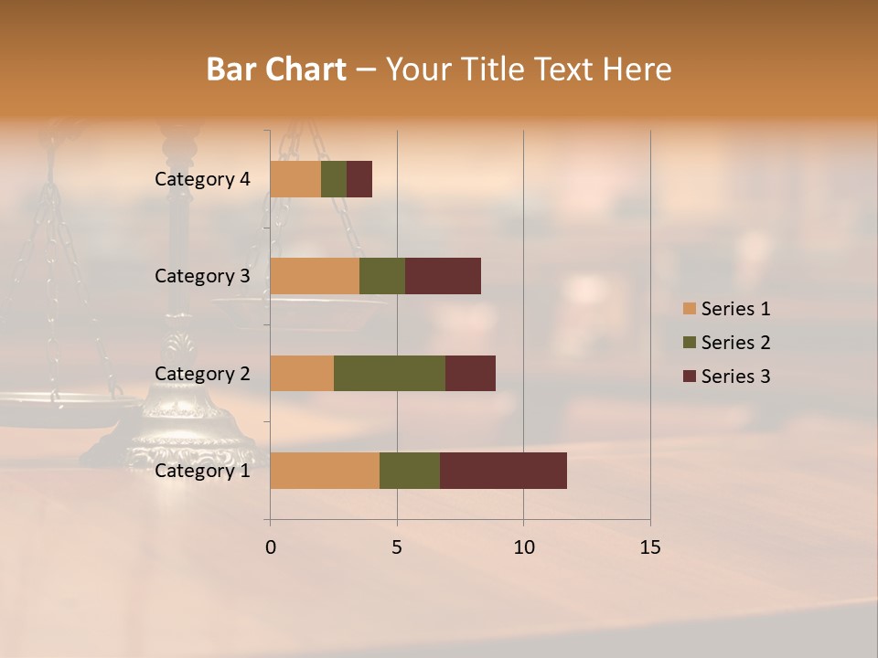 Courthouse Concept Judge PowerPoint Template