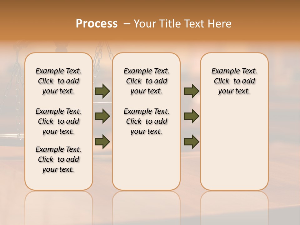 Courthouse Concept Judge PowerPoint Template