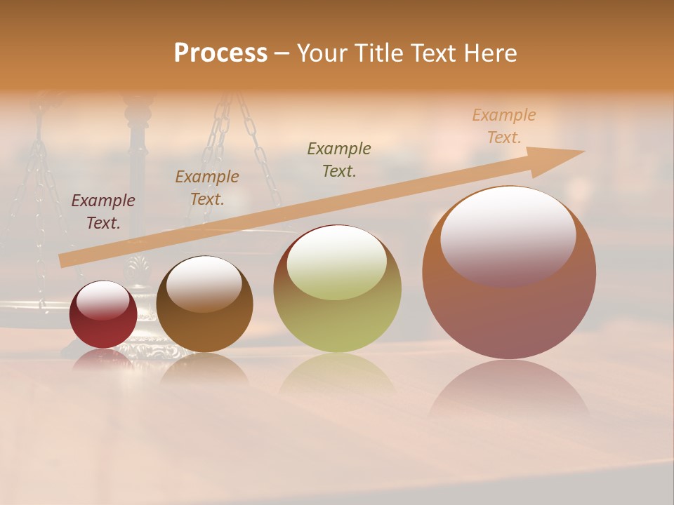 Courthouse Concept Judge PowerPoint Template