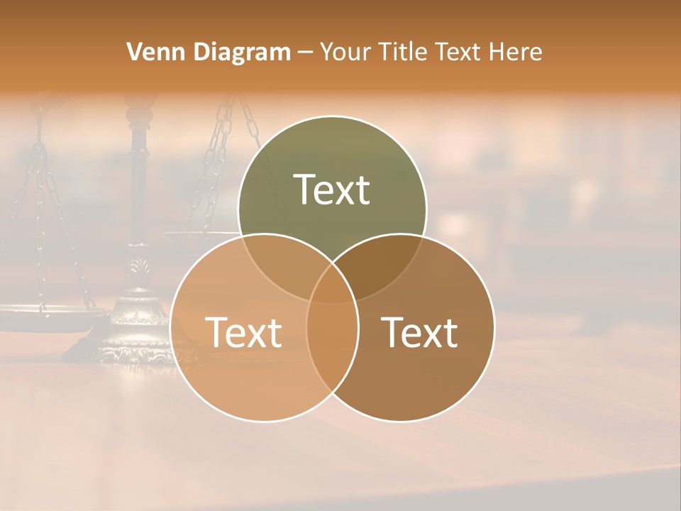 Courthouse Concept Judge PowerPoint Template