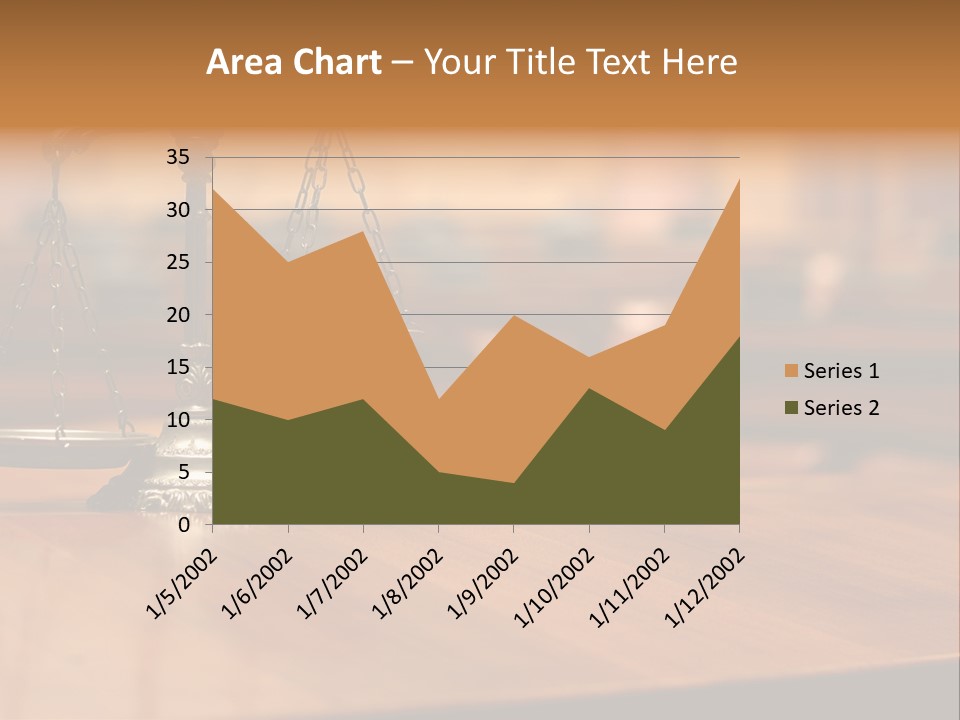 Courthouse Concept Judge PowerPoint Template