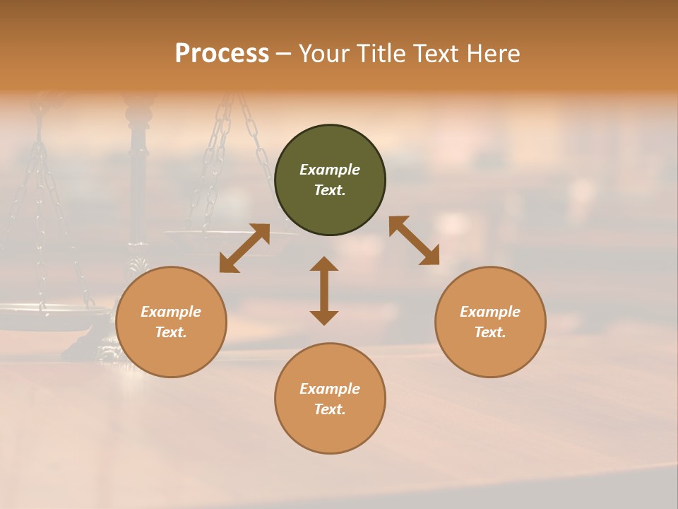 Courthouse Concept Judge PowerPoint Template