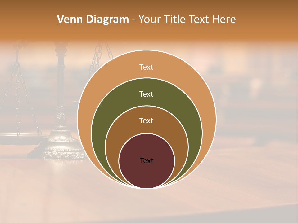 Courthouse Concept Judge PowerPoint Template
