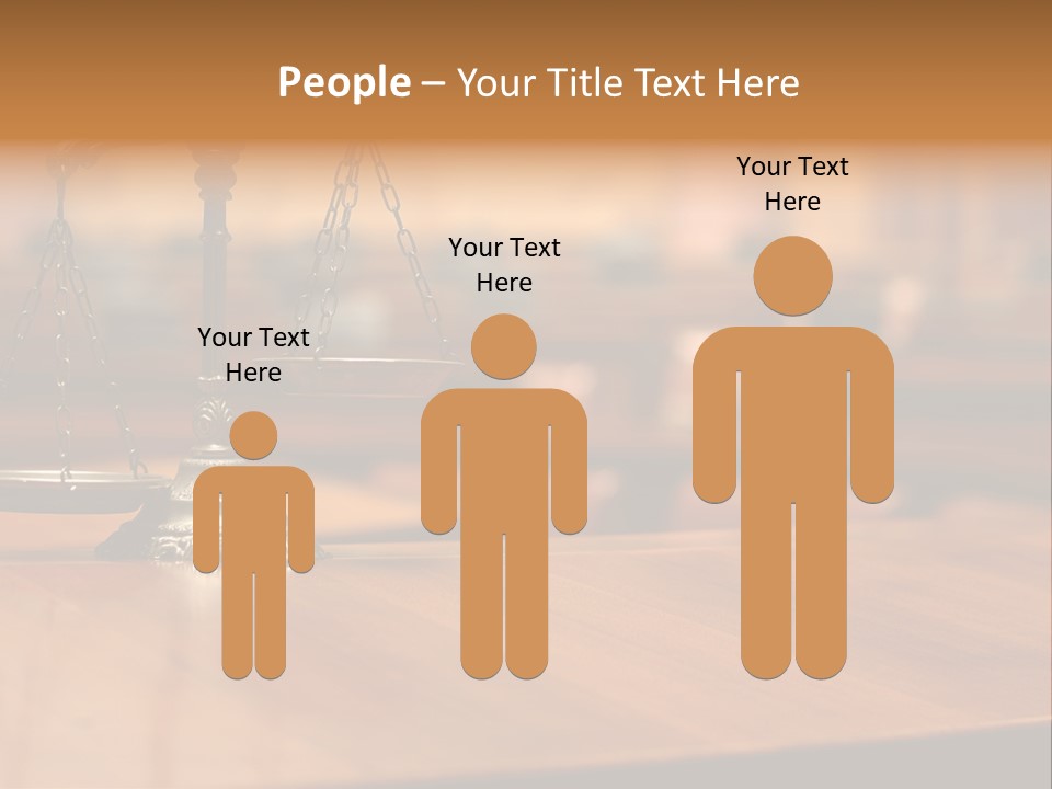 Courthouse Concept Judge PowerPoint Template