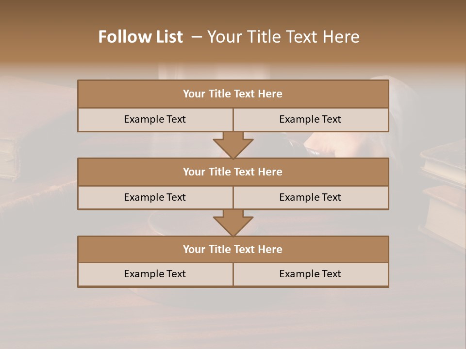 Lawyers Hold Wooden PowerPoint Template